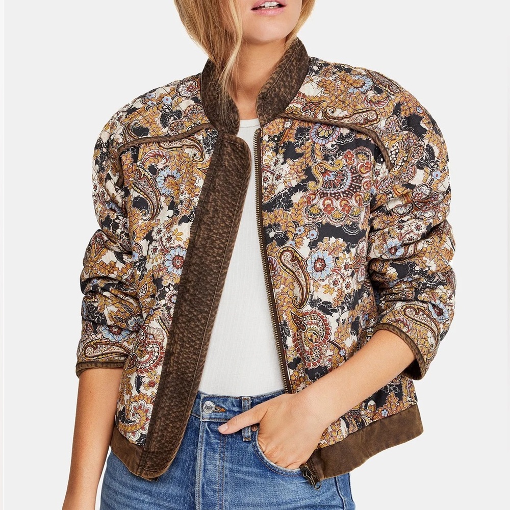 Free People Great Escape Quilted Jacket